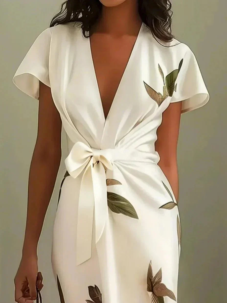 Elyanovra | Elegant Wrap Dress