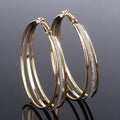 Vintage Golden Bright Ear Studs