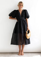 Melyra | Elegant Midi Dress