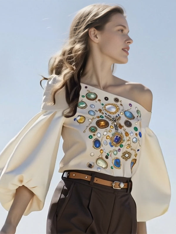Tevani | Elegant Top