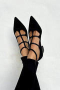 Kaevielle | Strappy Pointed Flats