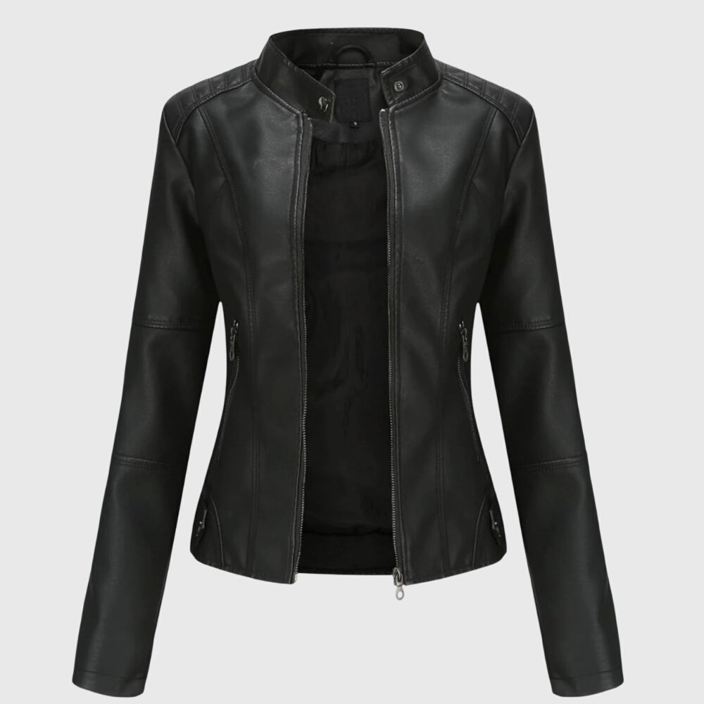 Giorgina™ - Stylish Leather Jacket for Women