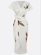 Elyanovra | Elegant Wrap Dress