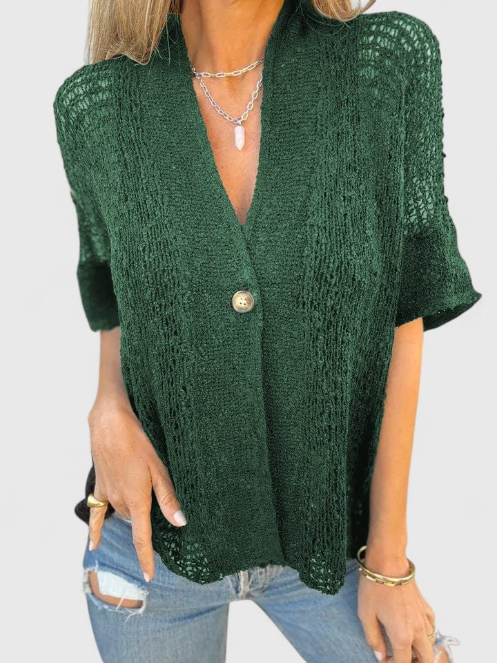 Calista | Elegant Knitted Shirt
