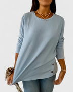 Megan™ | Elegant Crew Top