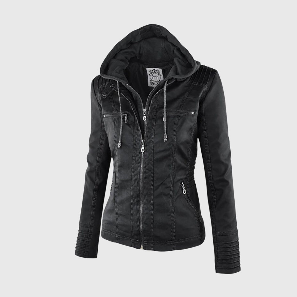KAROLINE™ The stylish and unique leather jacket