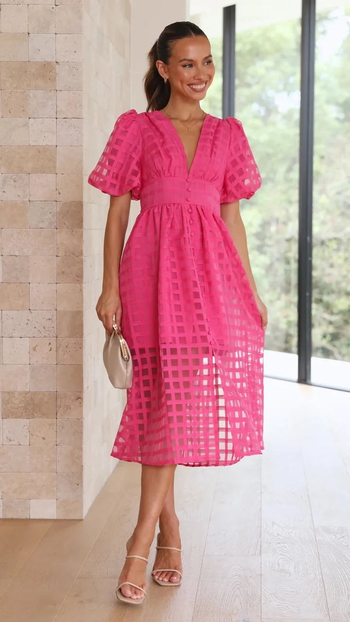 Melyra | Elegant Midi Dress
