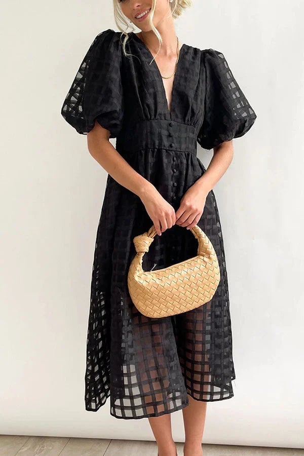 Melyra | Elegant Midi Dress