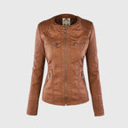 KAROLINE™ The stylish and unique leather jacket
