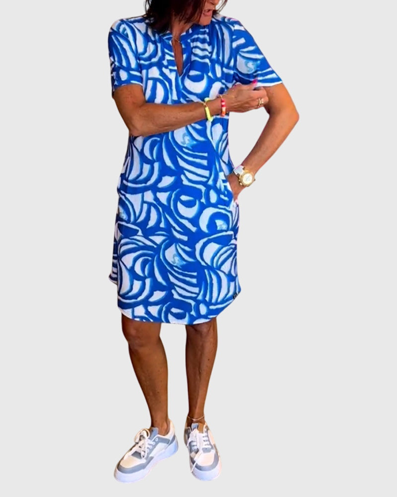 Elle™ | Flattering Avenue Walk Dress