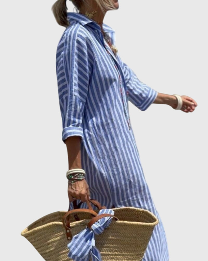 Ellen™ | Classic Striped Dress