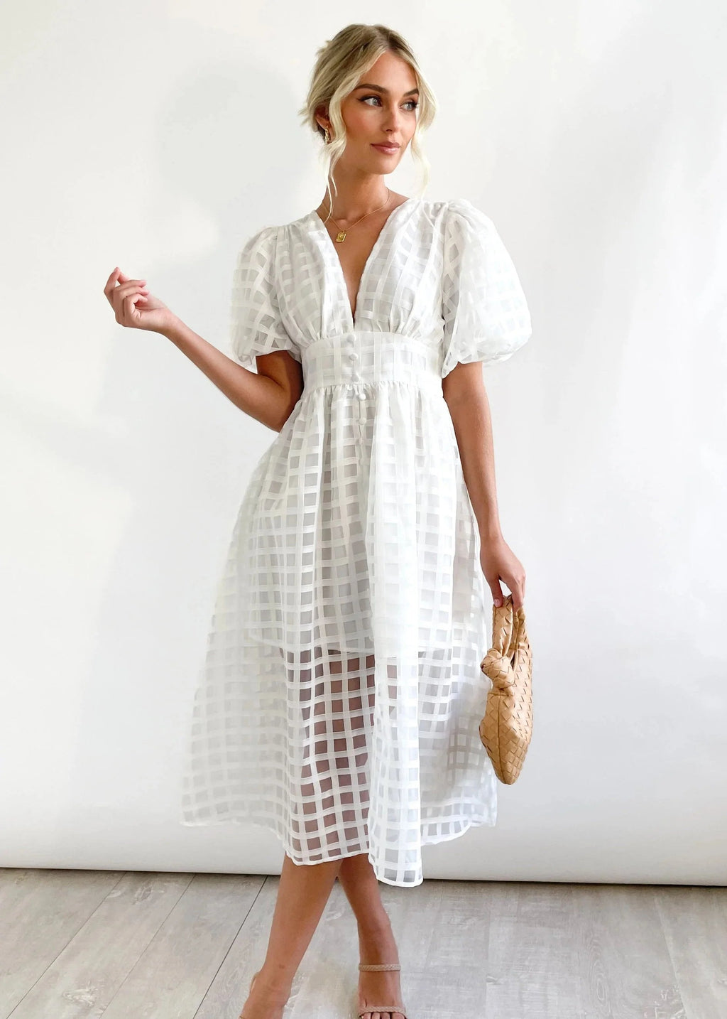 Melyra | Elegant Midi Dress
