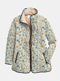 Vaeven | Delightful Floral-Printed Quilted Jacket
