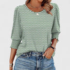 Solara | Elegant Smocked Top