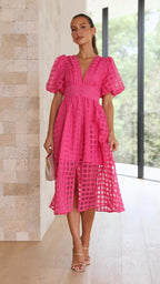 Melyra | Elegant Midi Dress
