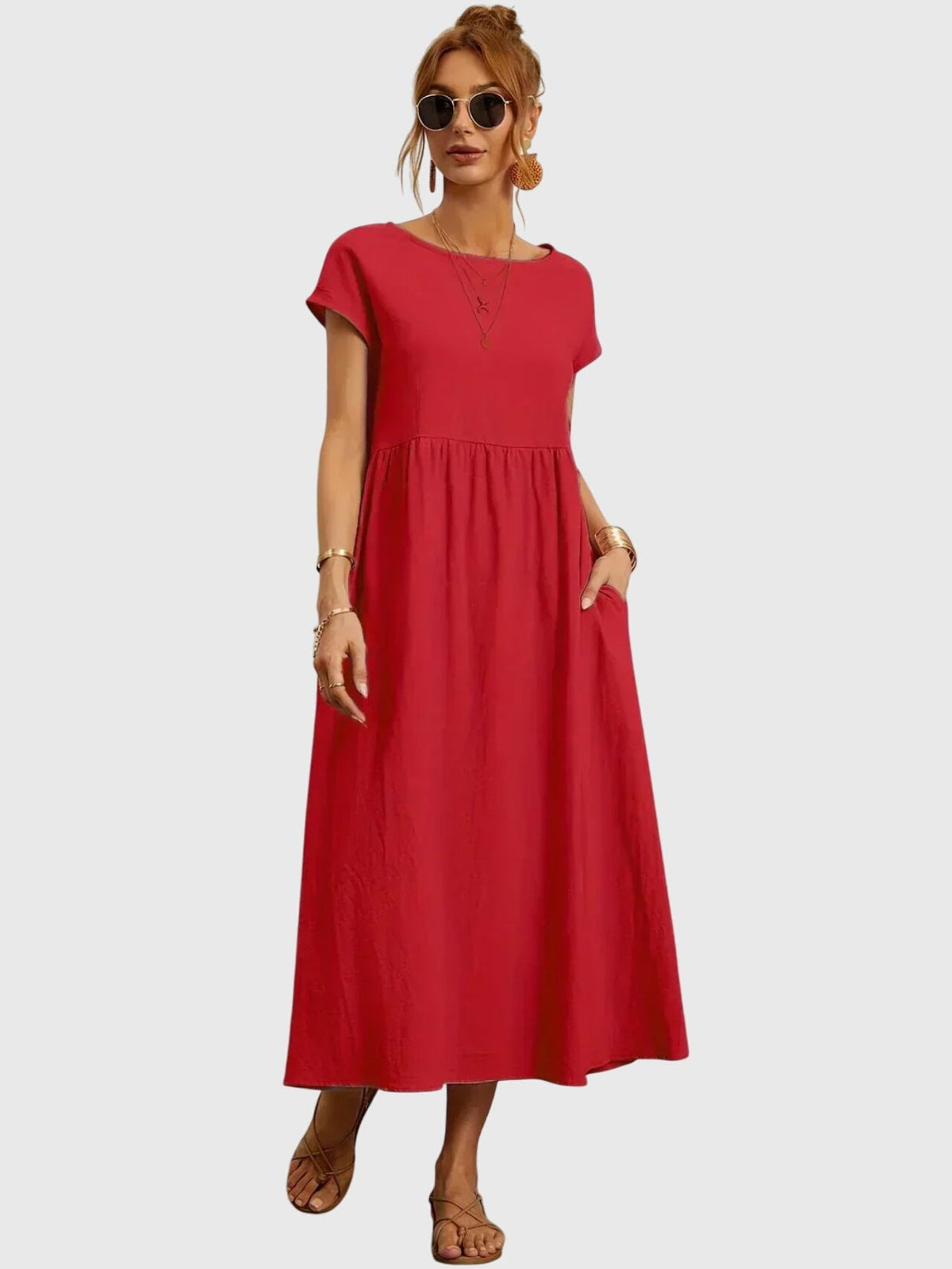 Giselle™ - Casual Pocket Dress