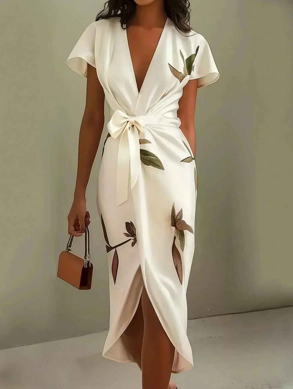 Elyanovra | Elegant Wrap Dress
