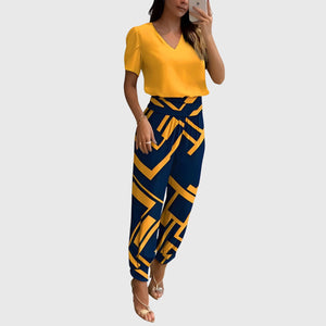 Yellow-Blue Print