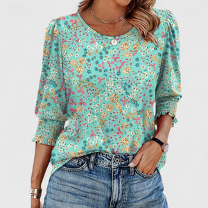 Lake Green Bottom Floral