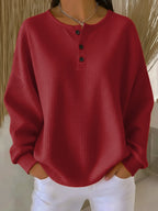 Vorynna | Casual sweatshirt with collar