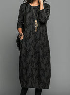 Tivora™ | Elegant Winter Dress