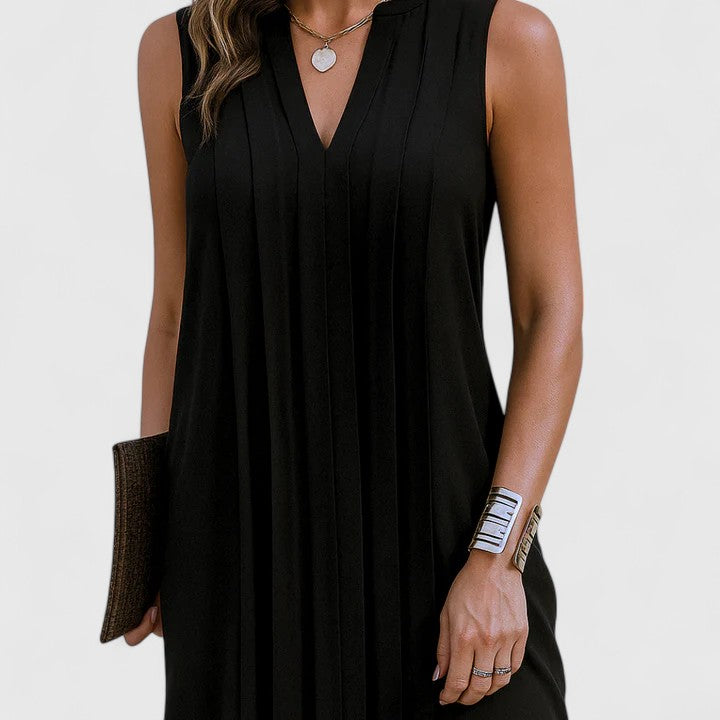 Clarhild™ | Elegant Flattering Dress with V-Neck