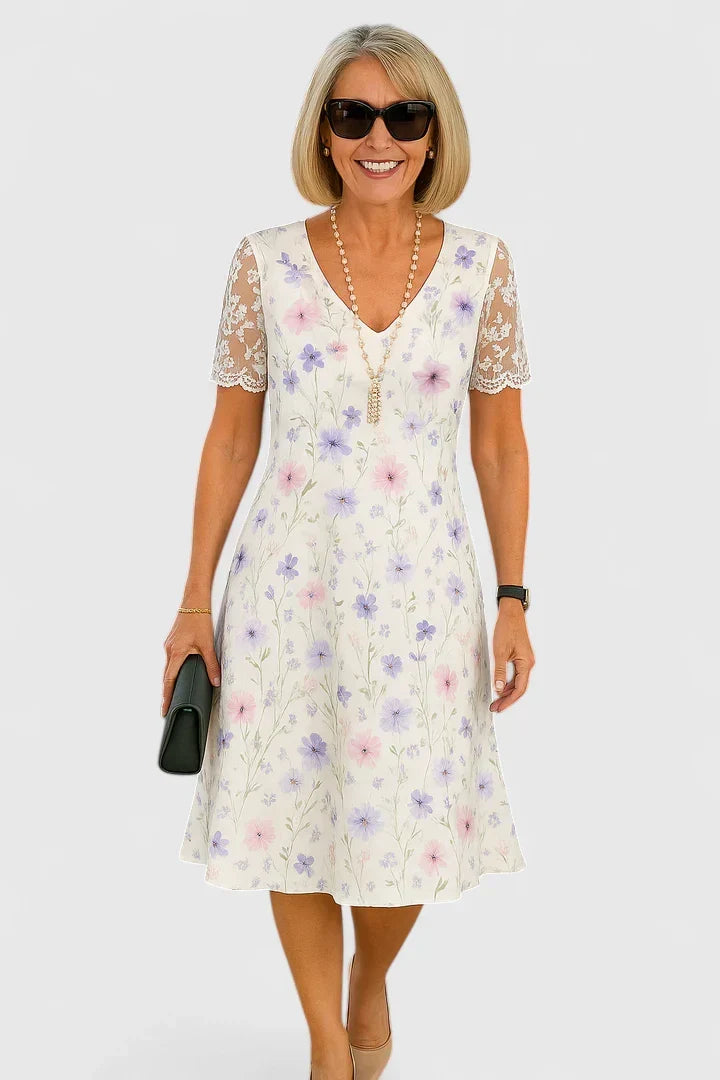 Brislyn | Elegant Midi Dress