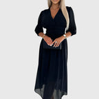 Chloe™ | Lightweight Silky Chiffon Dress