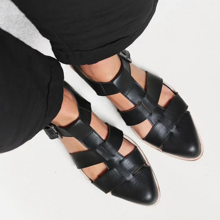 Maeliri | Woven Flat Sandals