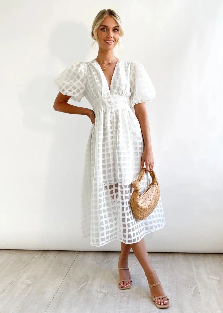 Melyra | Elegant Midi Dress
