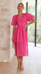 Melyra | Elegant Midi Dress