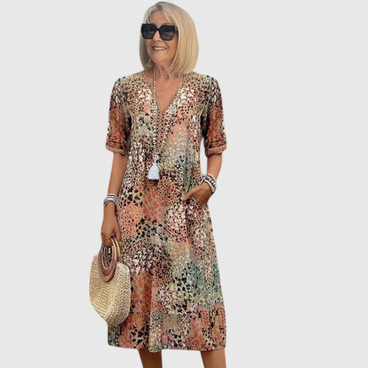 Isolde™ | Stylish Midi Dress