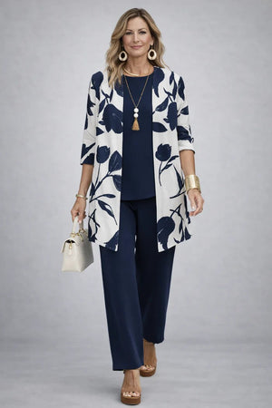 Blue & White