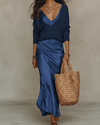 Zynevryss | Elegant Midi Dress Set