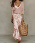 Zynevryss | Elegant Midi Dress Set