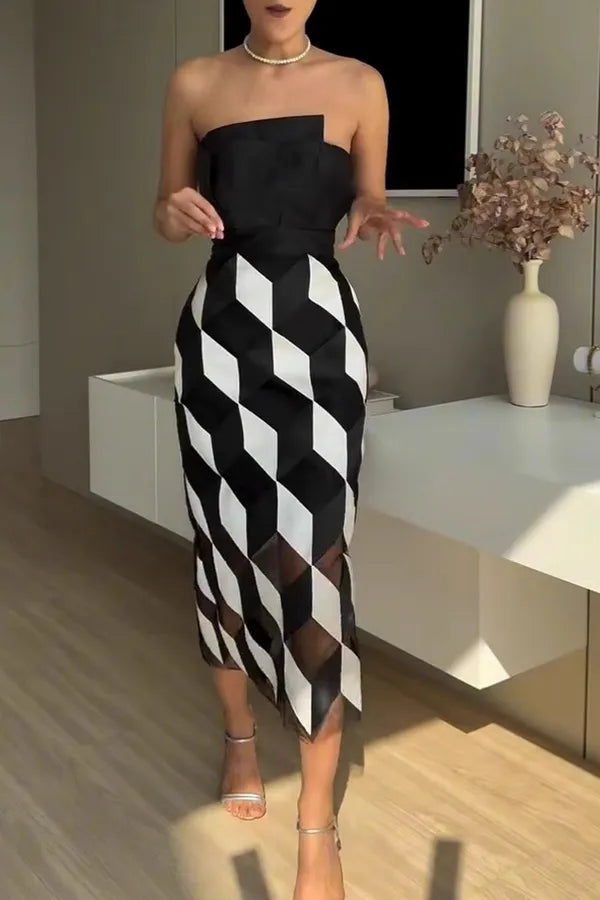 Oleksana | Elegant Midi Dress