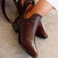 Nira™ | Studded Western Boots
