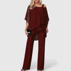Serenity | Elegant Two-Piece Pant Set