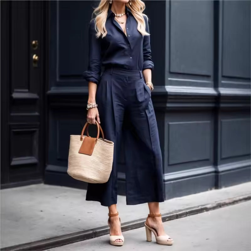 Zyphorelle | Loose-Fitting Set with Trousers