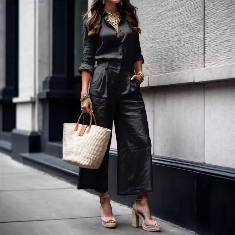 Zyphorelle | Loose-Fitting Set with Trousers