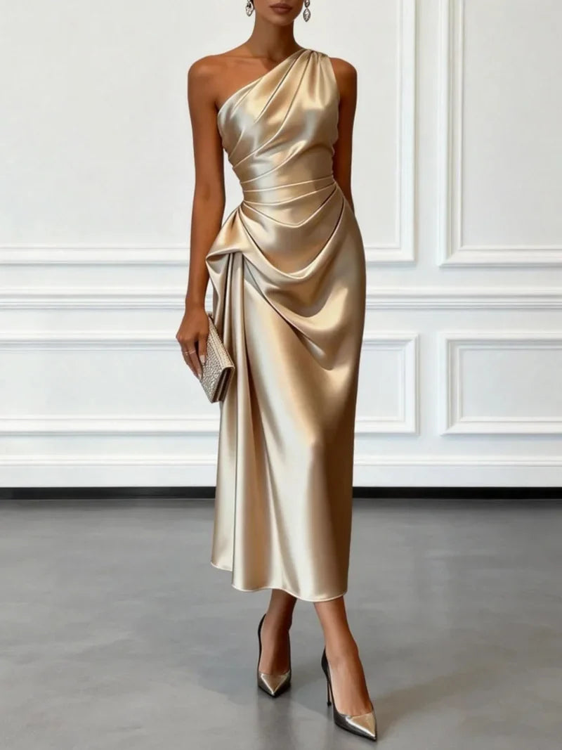 Karyelina | Elegant Midi Dress