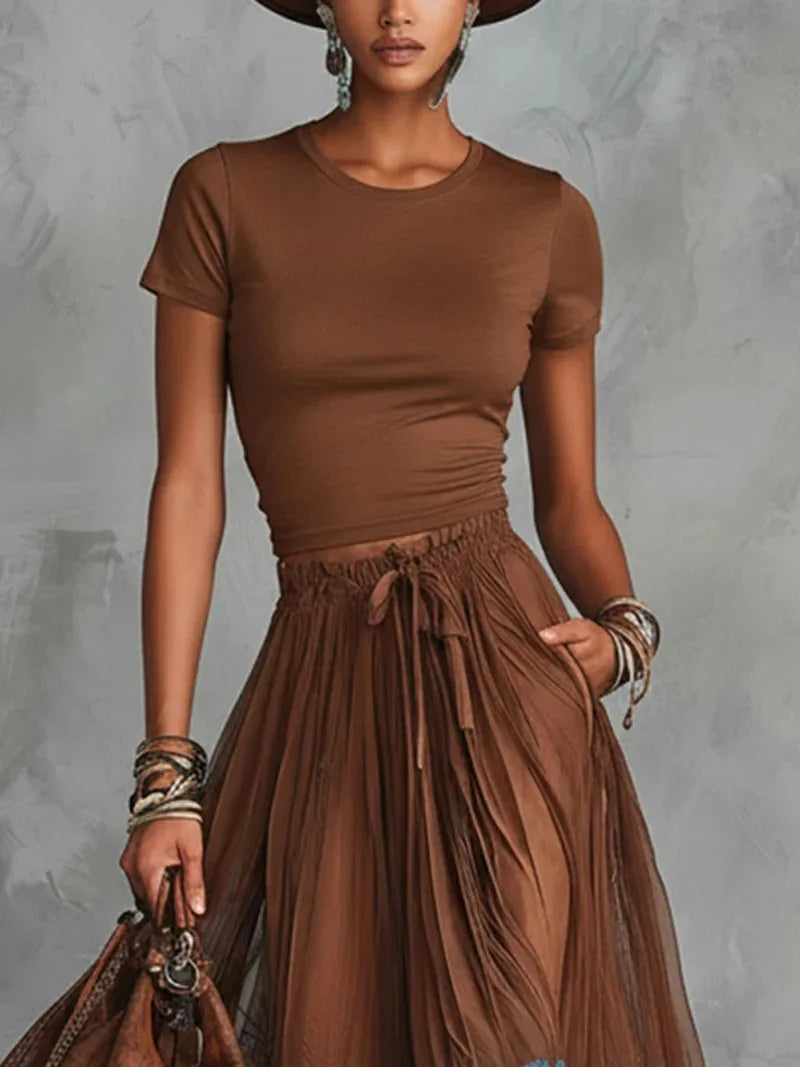 Xyrenira | Elegant Two-Piece Set