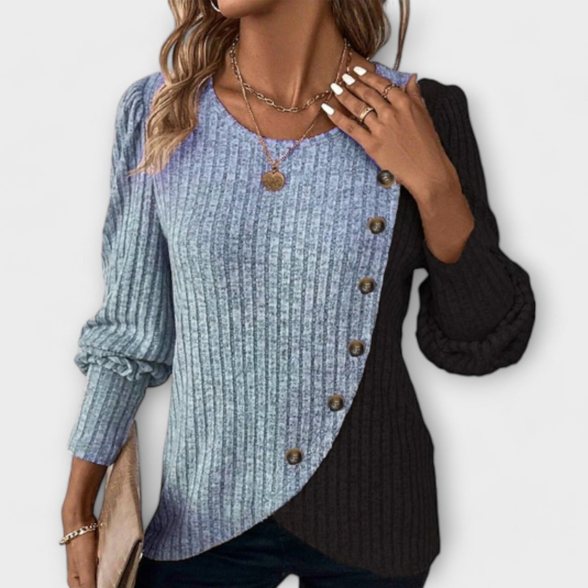 Xeraphine | Elegant Knitted Blouse