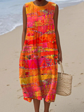 Art Summer Dress
