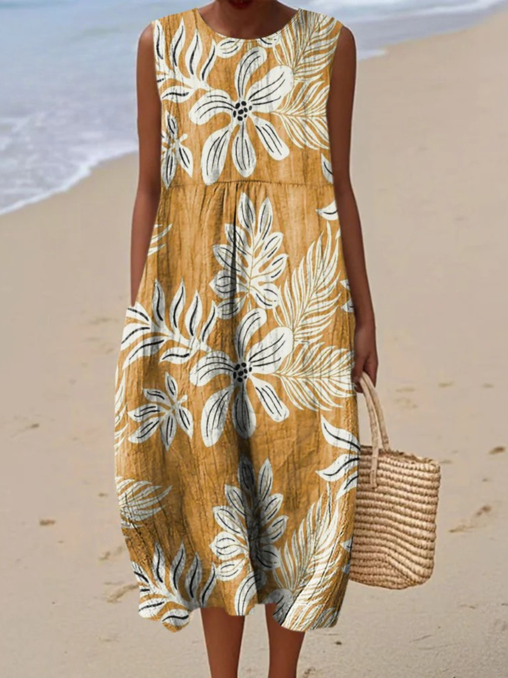 Kenza – Vintage Artistic Dress