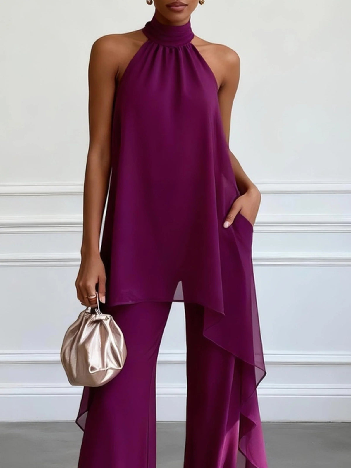 Halvya | Elegant Two Piece Set