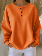 Vorynna | Casual sweatshirt with collar