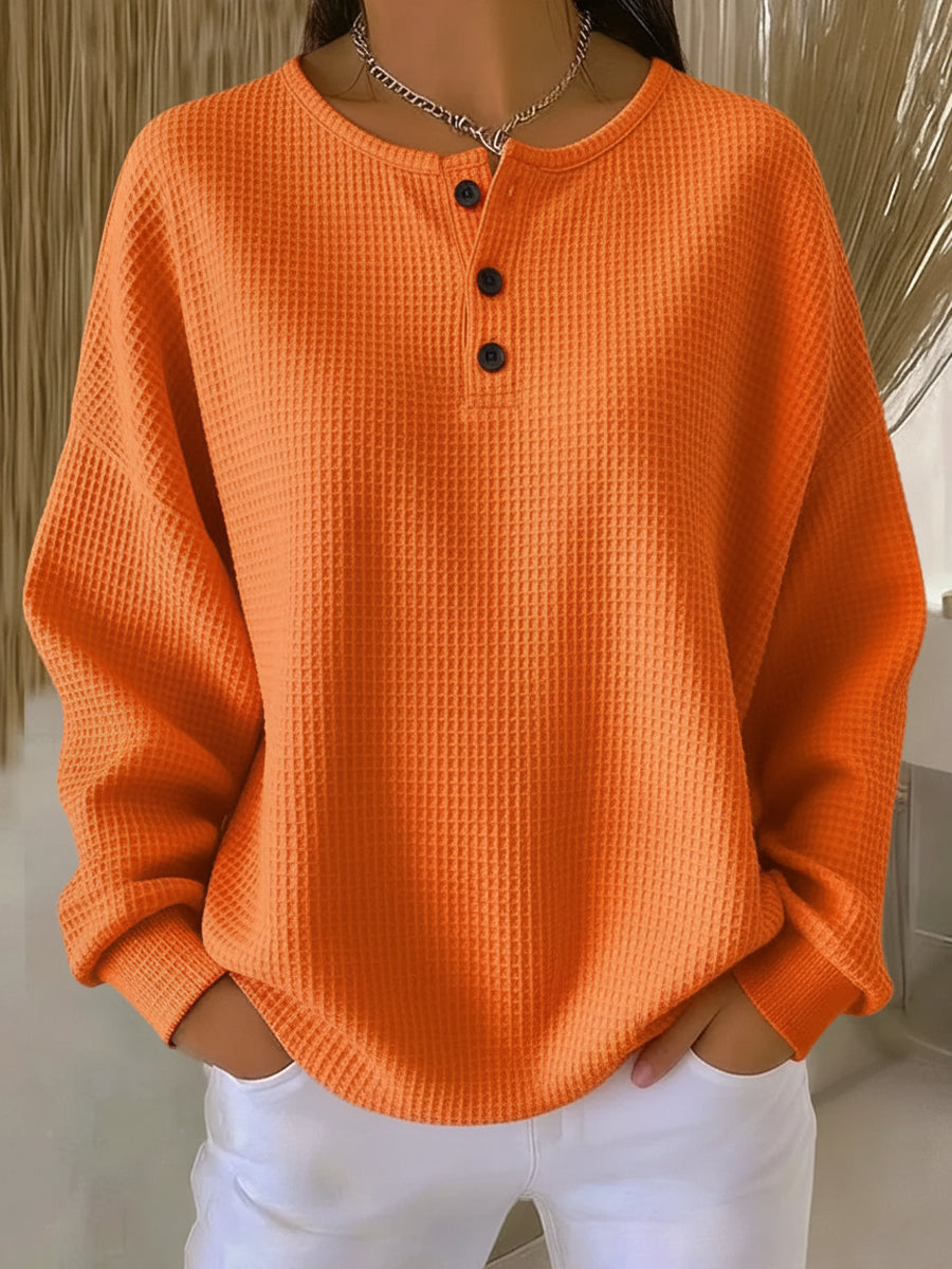 Vorynna | Casual sweatshirt with collar
