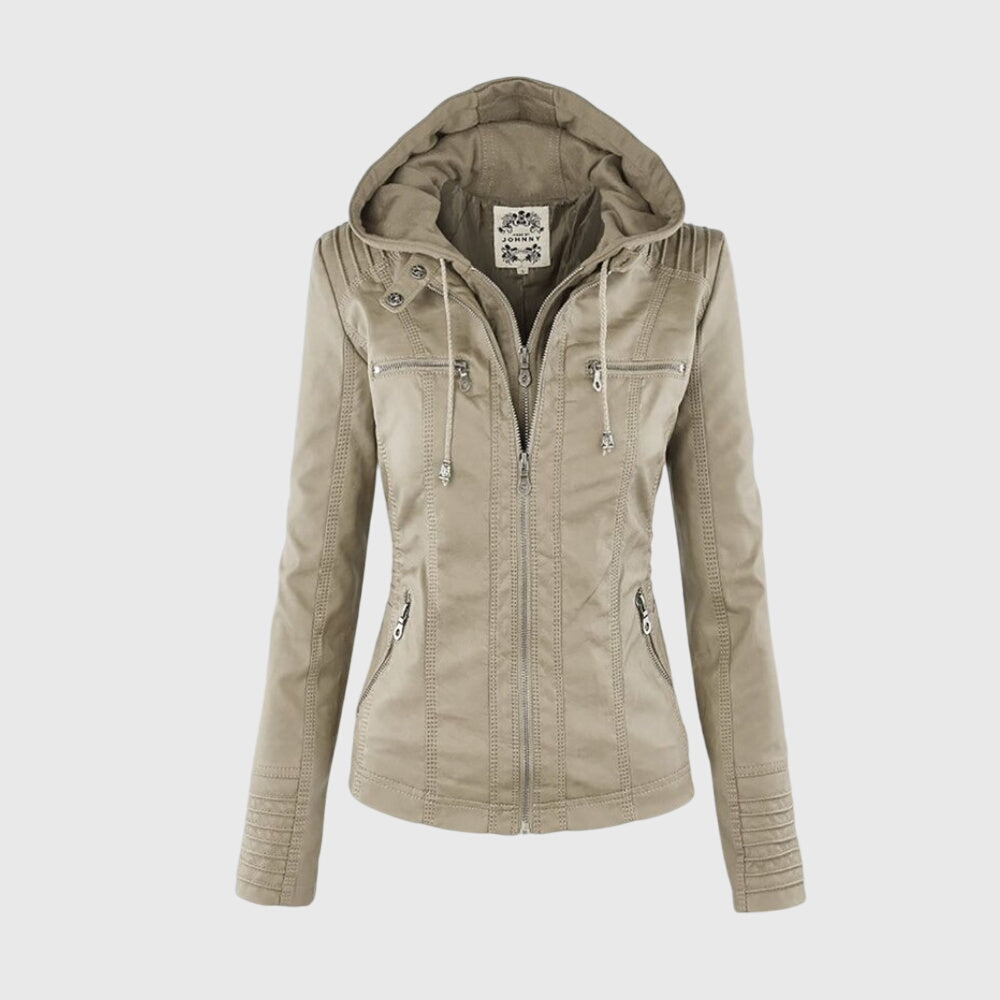 KAROLINE™ The stylish and unique leather jacket