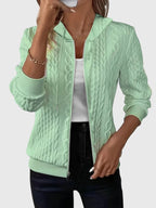 Lena™ - Hoodie with zipper